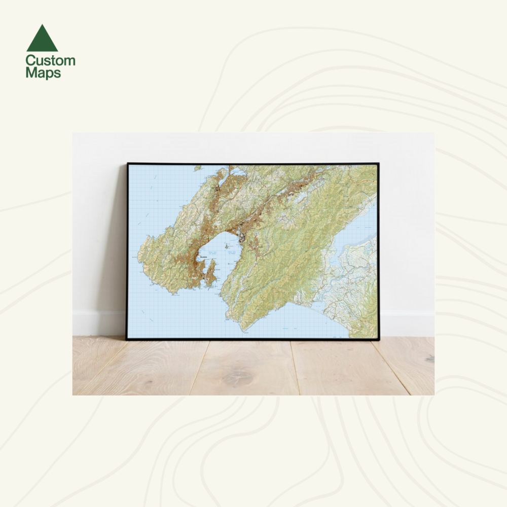 Wellington Wall Map