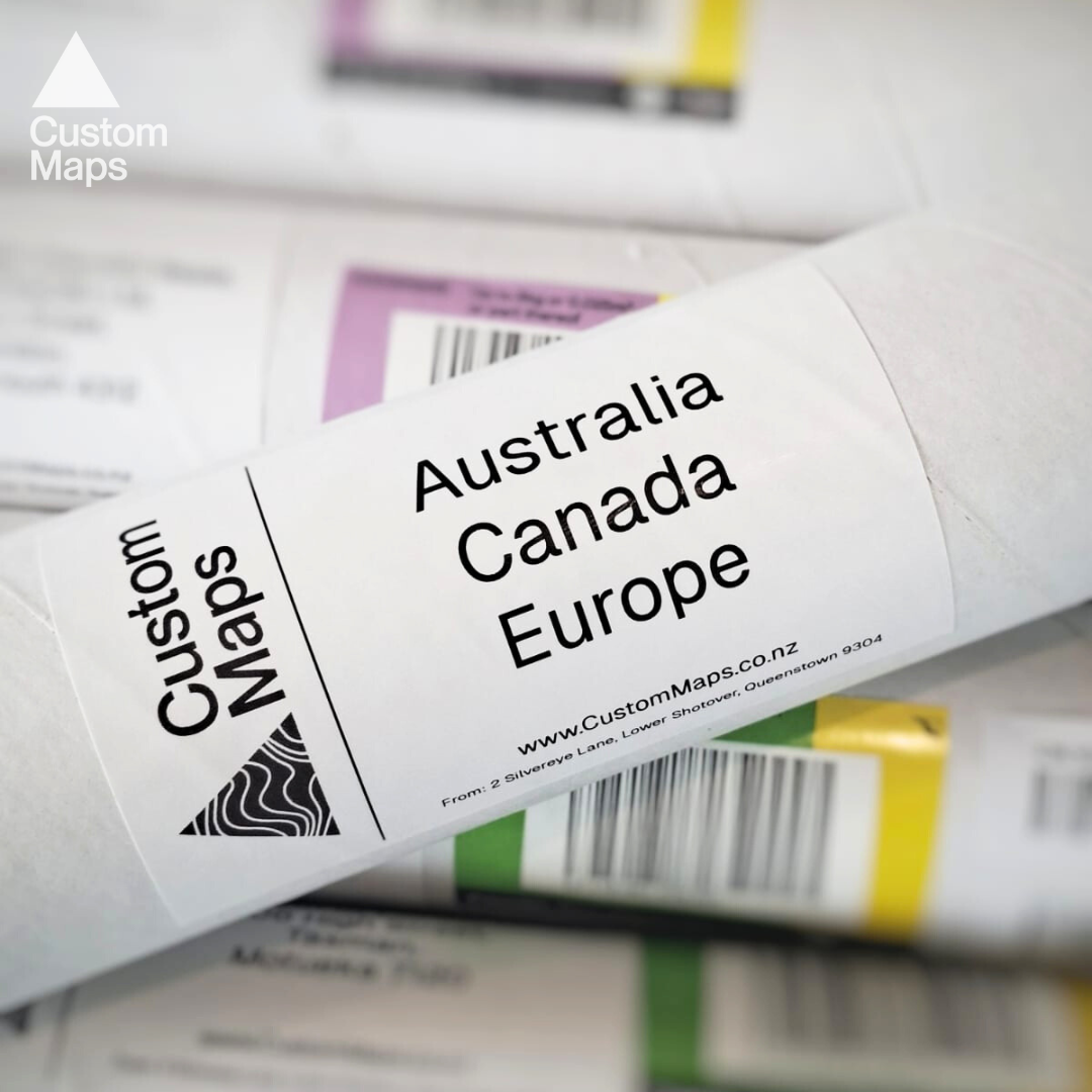 Custom Maps Packaging
