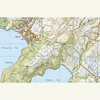 Lake Taupō Wall Map