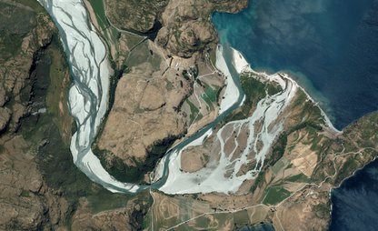 Close up of Wanaka map.
