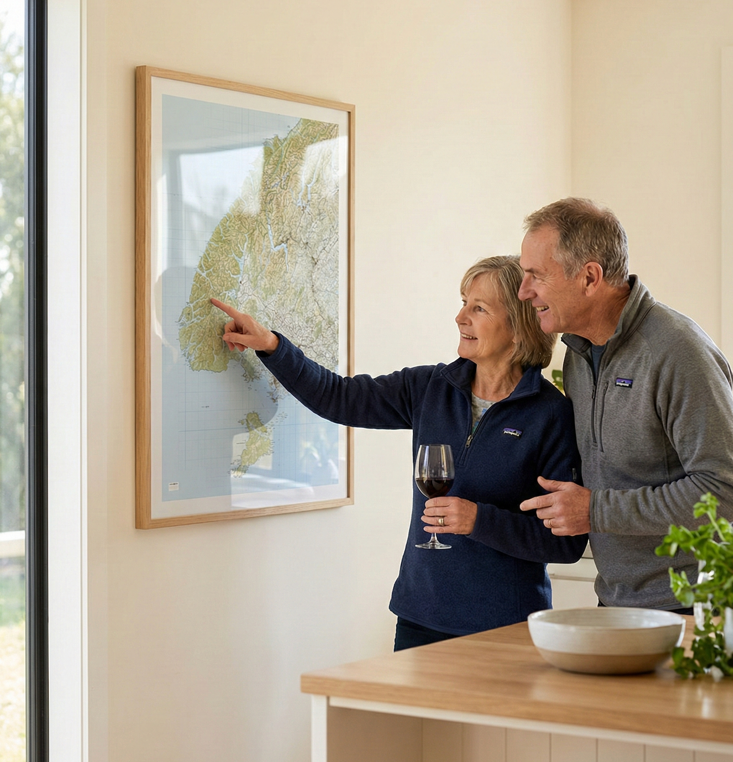 Fiordland, Stewart Island and Southland Wall Map
