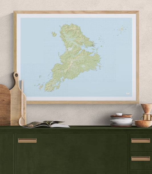 Stewart Island Wall Map