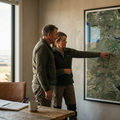 Twizel, Omarama & Benmore Aerial Print