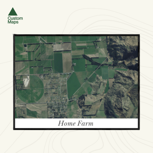 Custom Aerial Farm Maps | Giant Farm & Lifestyle Block Maps – Custom Maps
