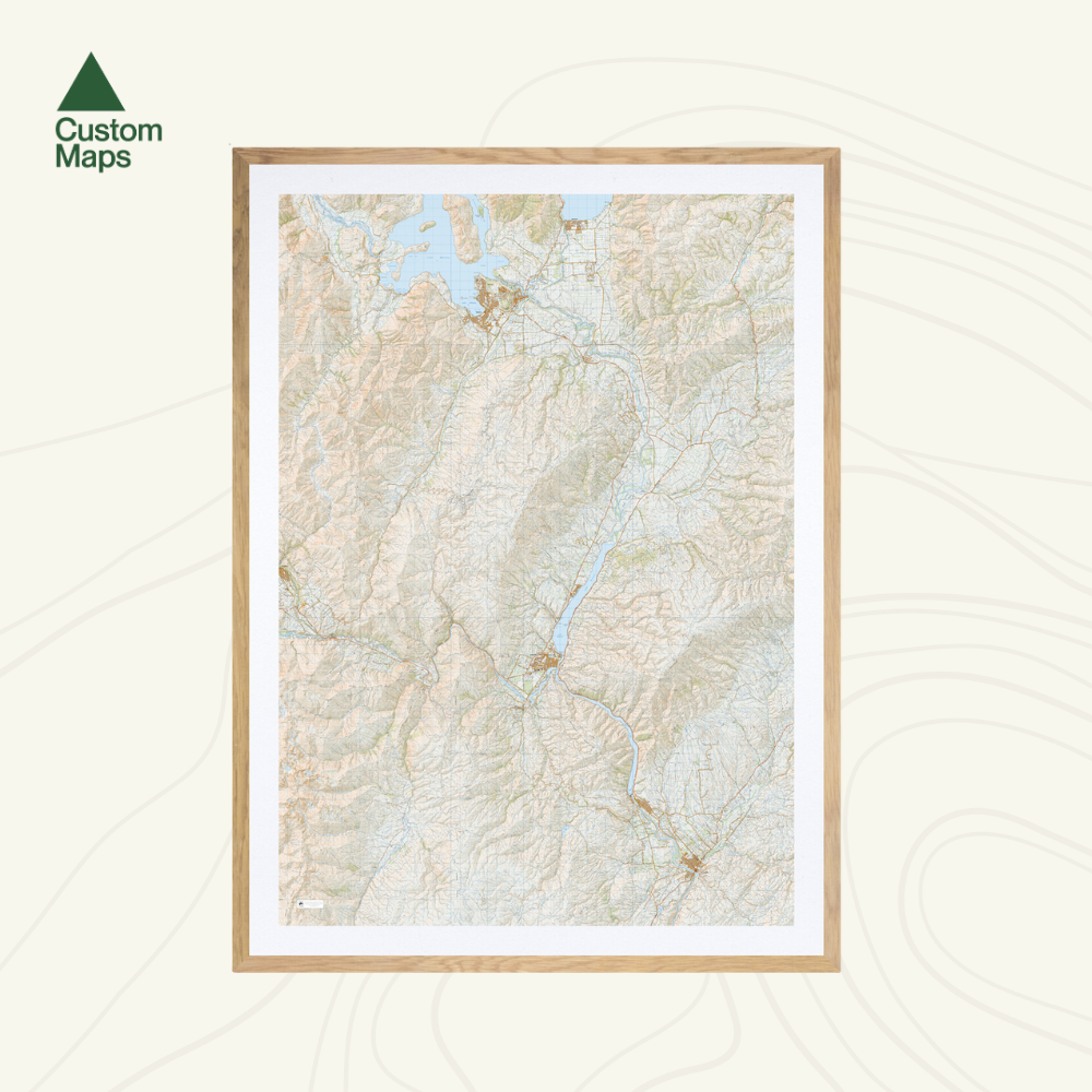 Cromwell Topo Map