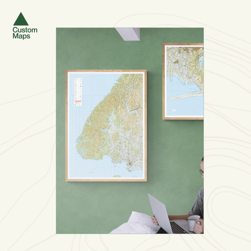 Map of Fiordland