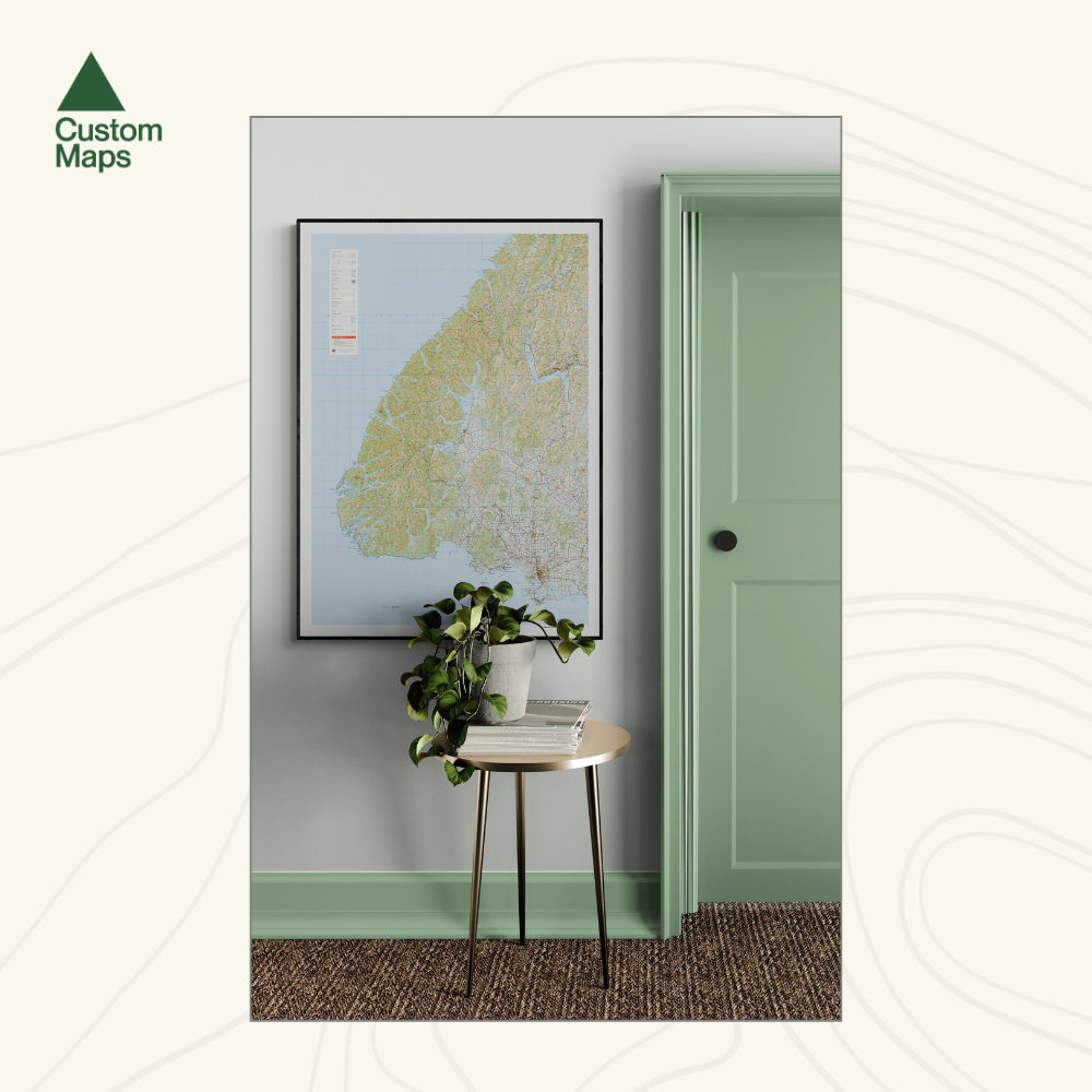 Map of Fiordland