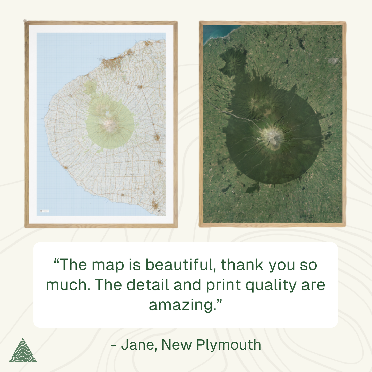 Two framed maps