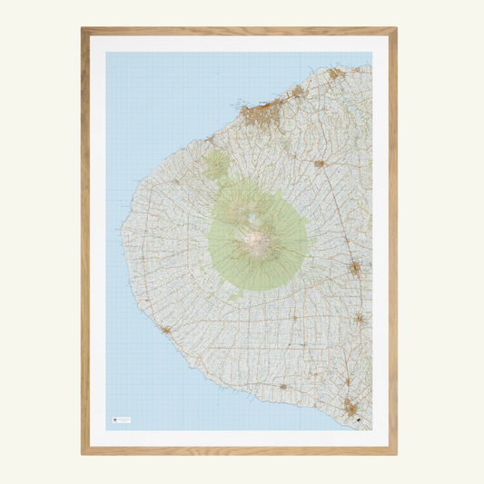 Taranaki Wall Map