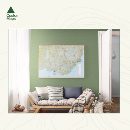 Map of Southland and the Catlins