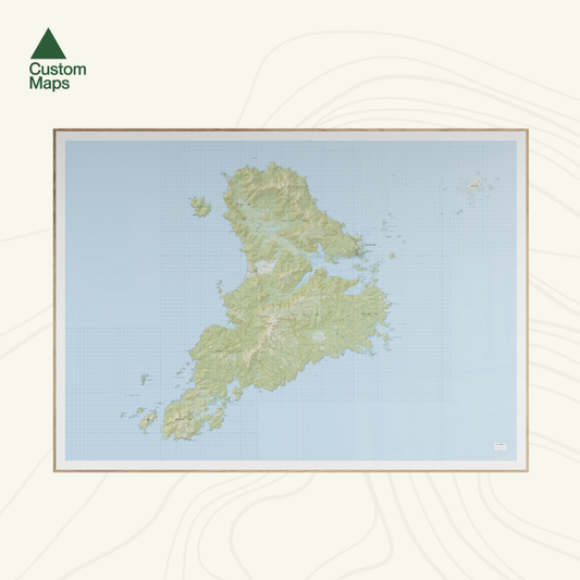 Stewart Island Wall Map